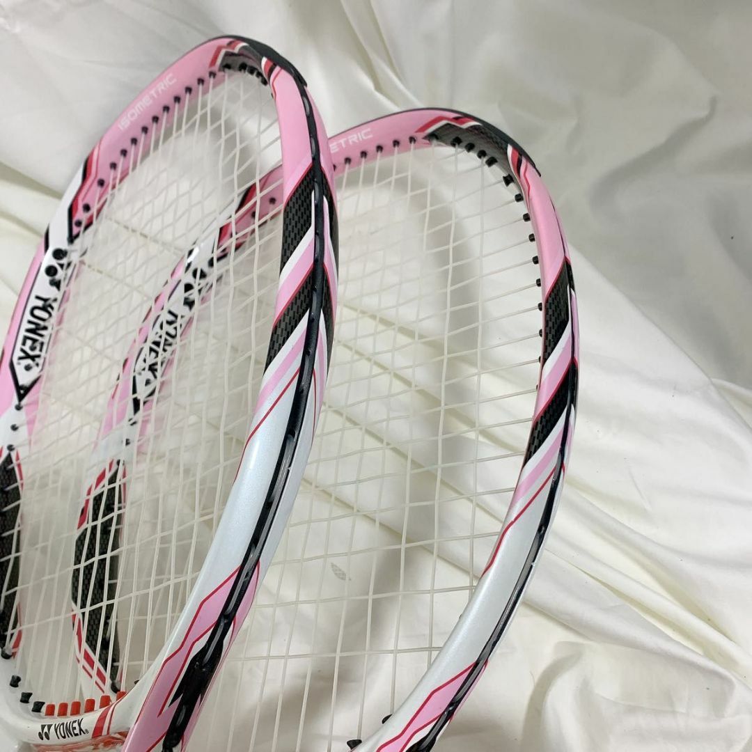 YONEX - 美品 YONEX EZONE DR POWER G1 軽量 ピンク 2本セットの通販