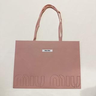 ミュウミュウ(miumiu)のMIUMIU ショッパー(ショップ袋)