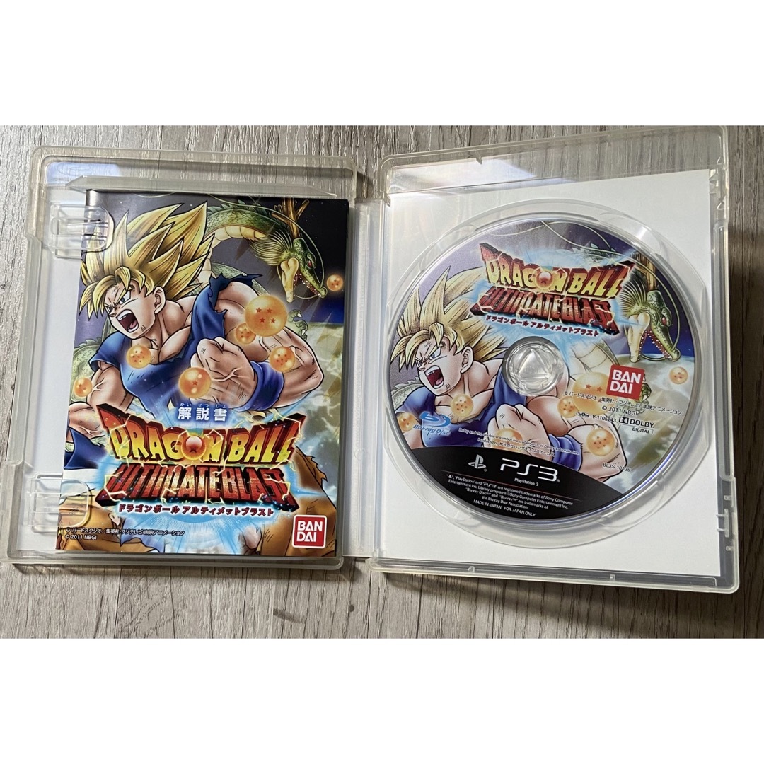 ドラゴンボール アルティメットブラスト PS3 エンタメ/ホビーのゲームソフト/ゲーム機本体(家庭用ゲームソフト)の商品写真