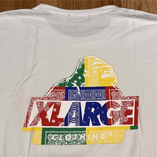 エクストララージ(XLARGE)のXLARGE ペイズリー ロンT 白 XL(Tシャツ/カットソー(七分/長袖))