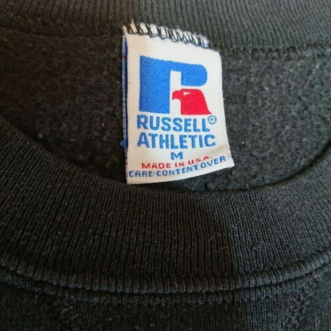 russell athletic 90s USA製 無地切替 スウェット L