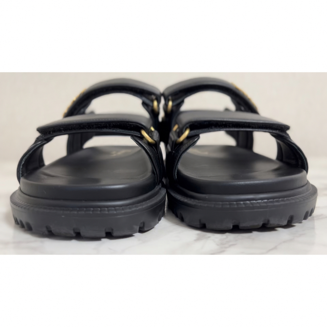 【美品】DIOR DIORACT サンダル ブラック