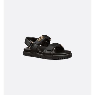 Christian Dior - 【美品】DIOR DIORACT サンダル ブラックの通販 by