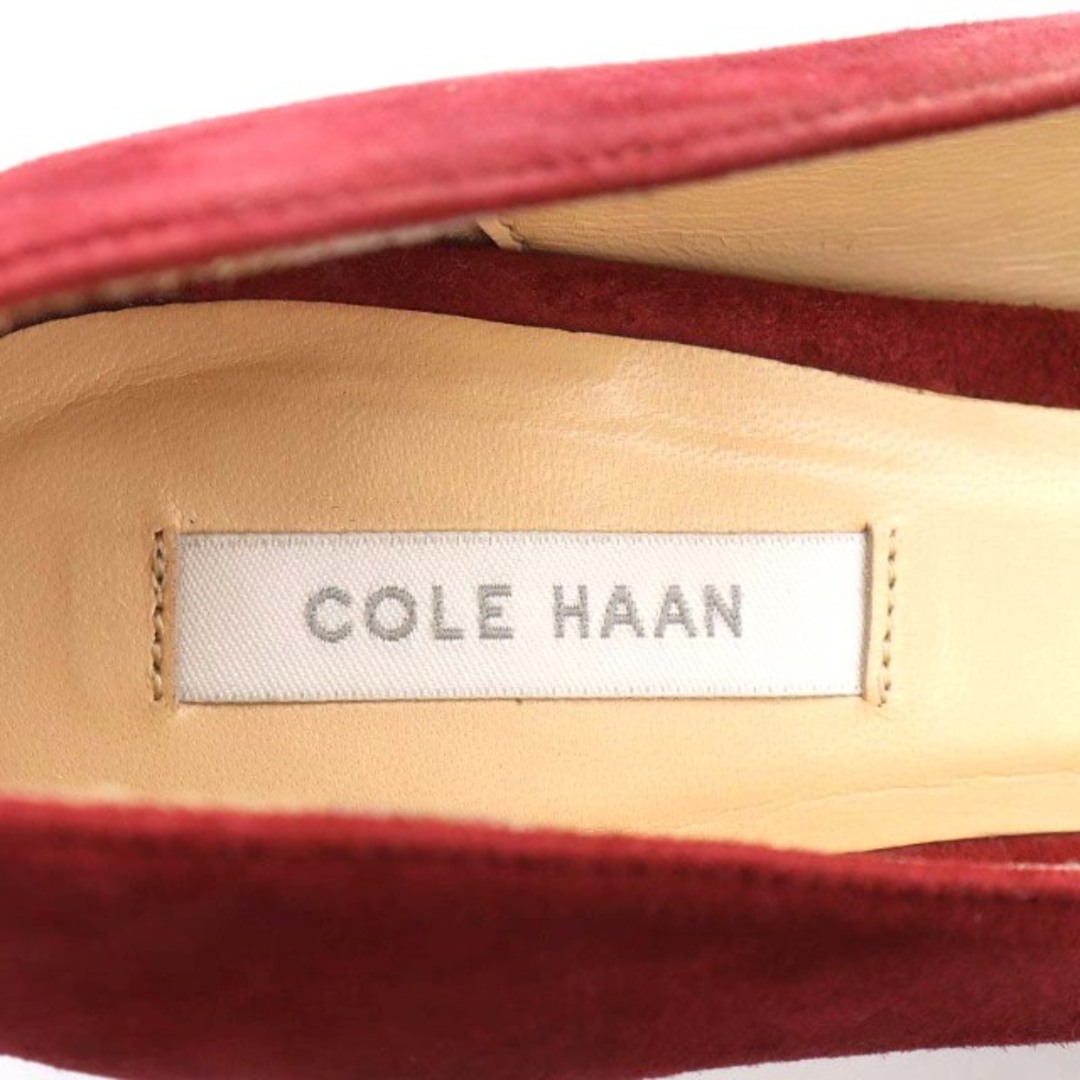 Cole Haan(コールハーン)のコールハーン パンプス スエード ポインテッドトゥ 6B 23.0cm ボルドー レディースの靴/シューズ(ハイヒール/パンプス)の商品写真