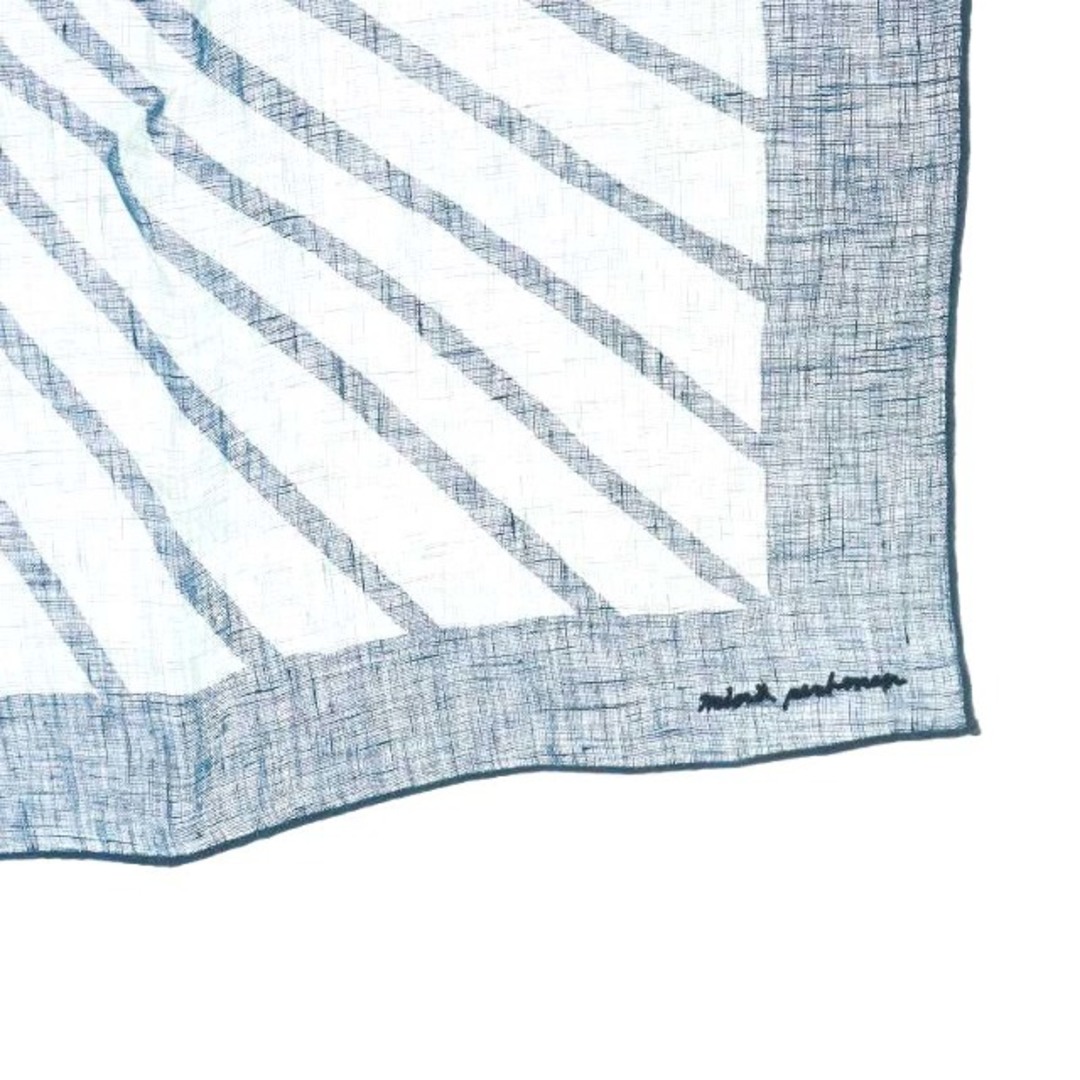 mina perhonen(ミナペルホネン)のミナペルホネン mina perhonen スカーフ 総柄 水色 ライトブルー レディースのファッション小物(バンダナ/スカーフ)の商品写真