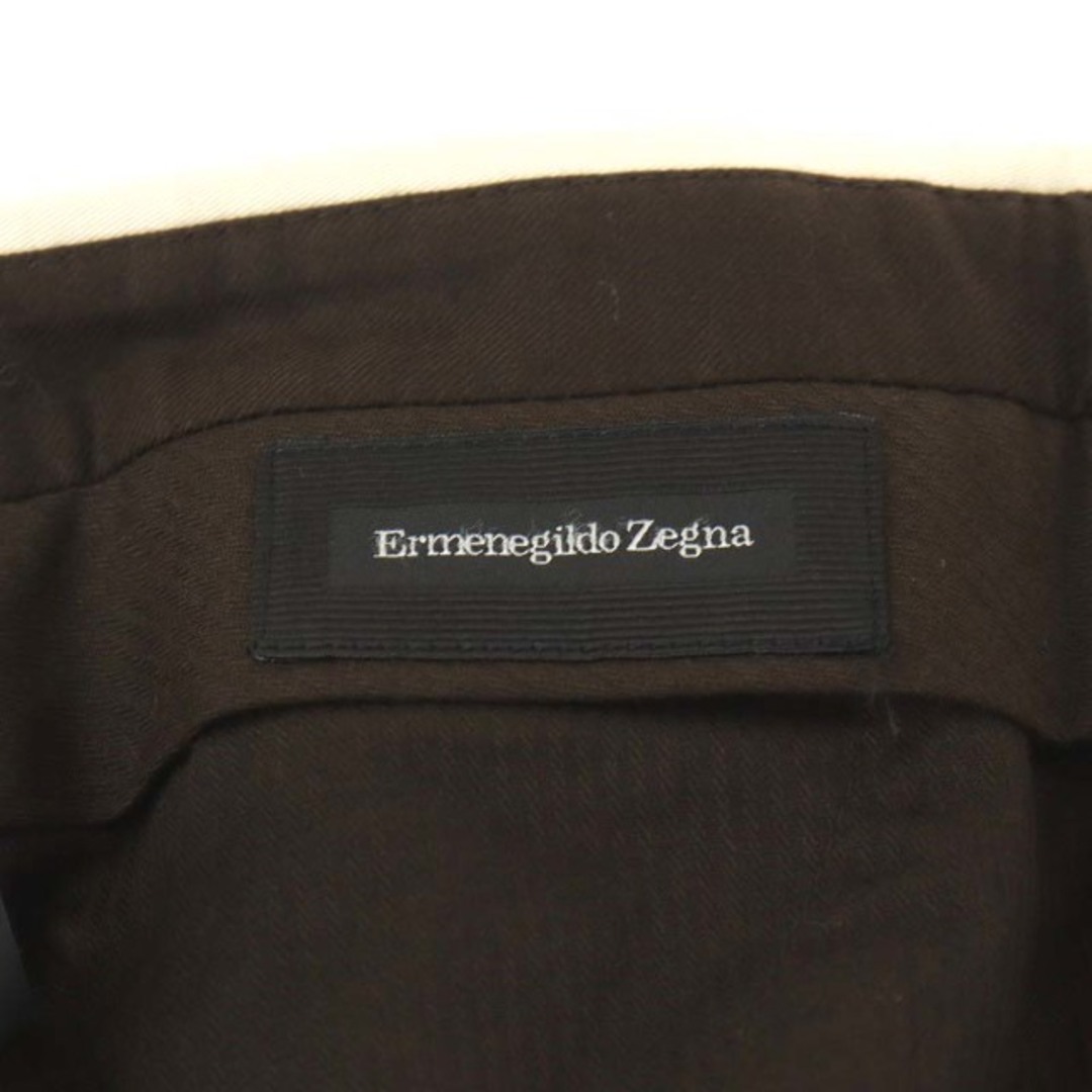Ermenegildo Zegna(エルメネジルドゼニア)のエルメネジルドゼニア regular fit スラックス 50 L ベージュ メンズのパンツ(スラックス)の商品写真