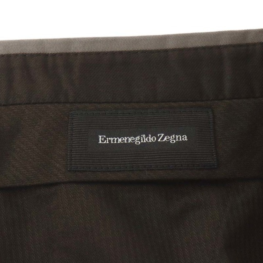 Ermenegildo Zegna(エルメネジルドゼニア)のErmenegildo Zegna スラックス パンツ 50 L 茶 メンズのパンツ(スラックス)の商品写真