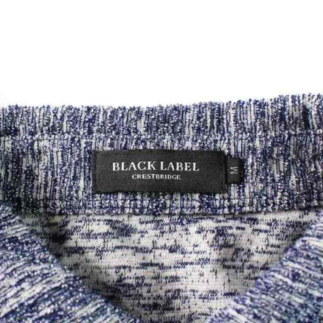 BLACK LABEL CRESTBRIDGE(ブラックレーベルクレストブリッジ)のBLACK LABEL CRESTBRIDGE ポロシャツ 半袖 パイル地 M メンズのトップス(ポロシャツ)の商品写真