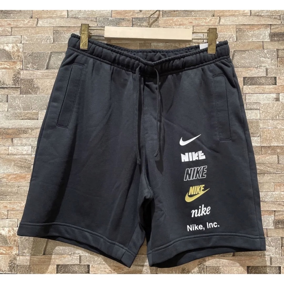 NIKE(ナイキ)のナイキ マルチ ロゴ  Tシャツ ハーフパンツ セットアップ　Mサイズ メンズのトップス(Tシャツ/カットソー(半袖/袖なし))の商品写真