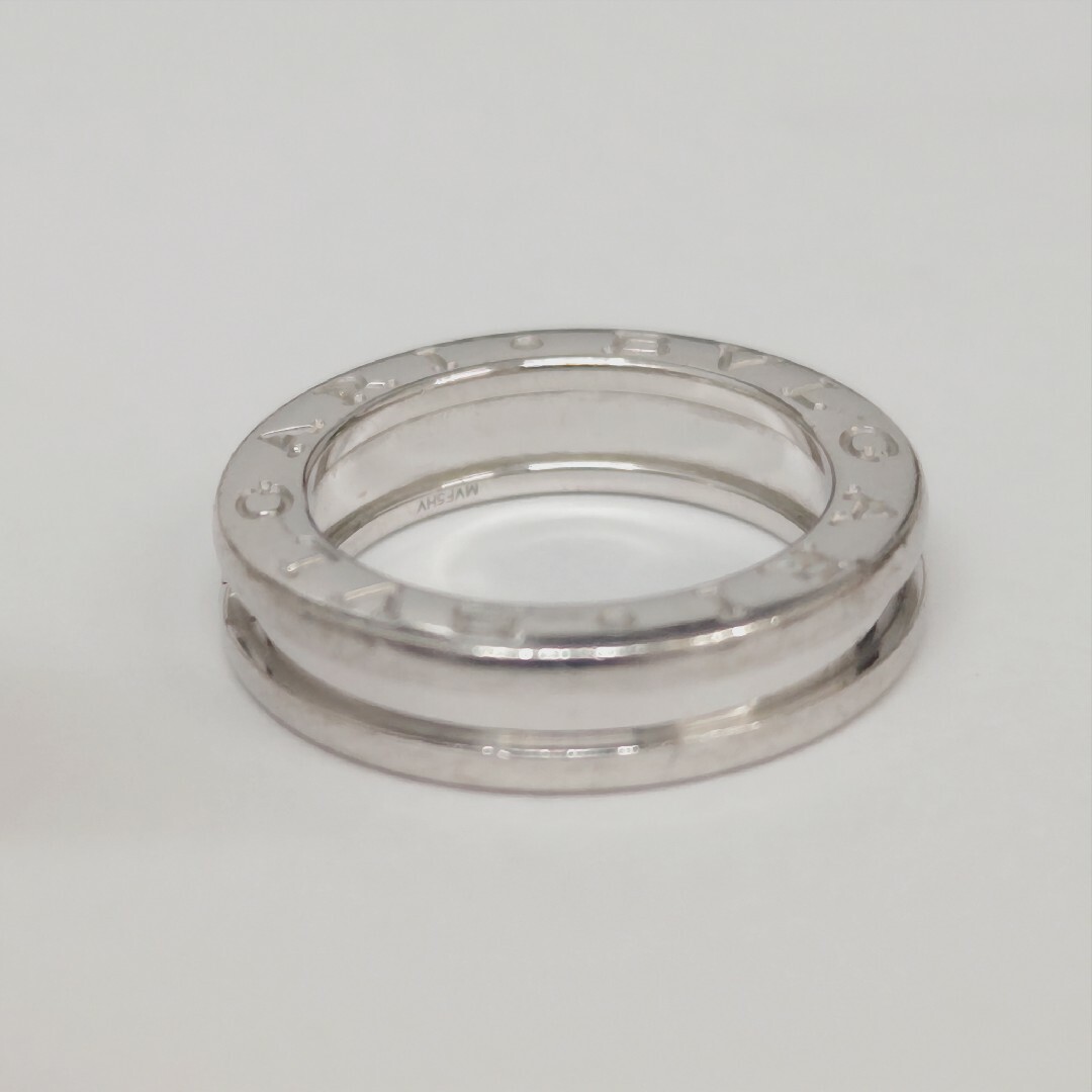 T90103)BVLGARI 750 WG ビーゼロワン 1バンド リング - リング(指輪)