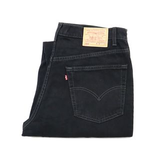 リーバイス(Levi's)の90s ビンテージ リーバイス 550 後染め ブラック デニム パンツ バギー(デニム/ジーンズ)