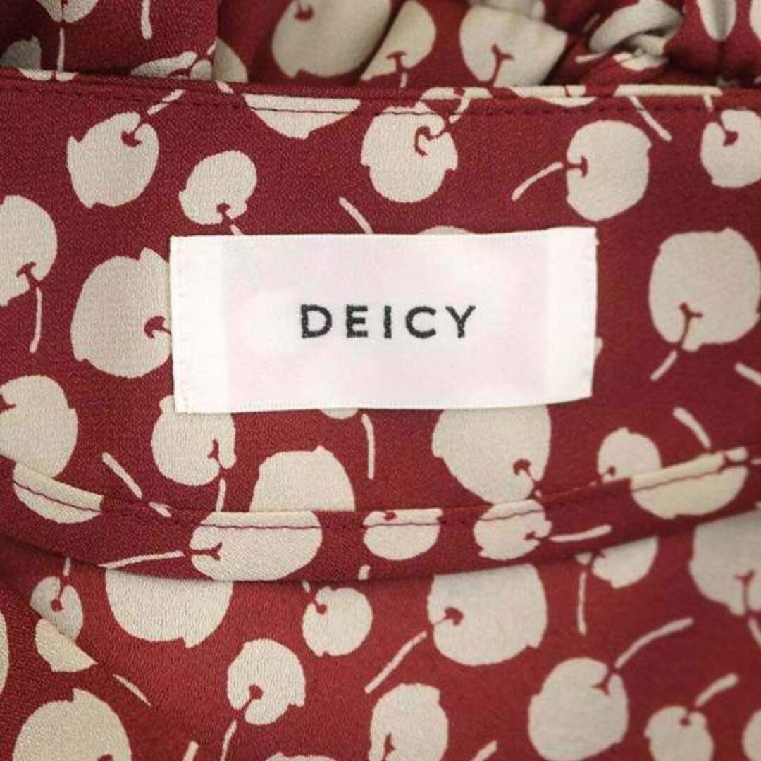deicy(デイシー)のデイシー 23SS メニーチェリー セットアップ 上下 ブラウス 前開き レディースのトップス(シャツ/ブラウス(半袖/袖なし))の商品写真