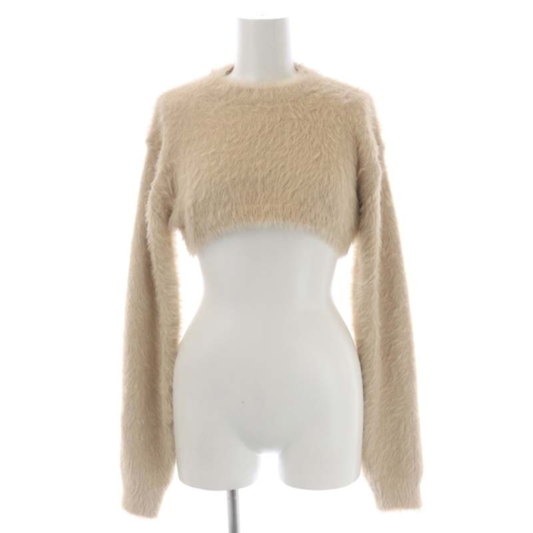 29cmゆき丈ザヴァージンズ fluffy cropped knit ニット セーター 長袖