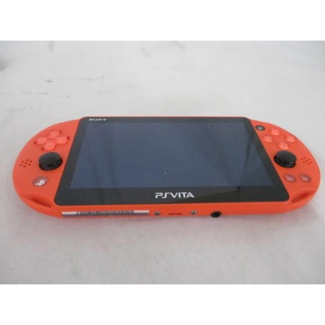 ゲーム PS Vita 本体 PCH-2000 ネオンオレンジ 動作品 充電器 ゲーム PS Vita 本体 PCH-2000 ネオンオレンジ 動作品 充電器