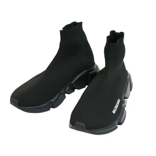 バレンシアガ(Balenciaga)の極美品 BALENCIAGA バレンシアガ スニーカー スピードトレーナー SPEED TRAINER ブラック サイズ40 中古 53730(ブーツ)