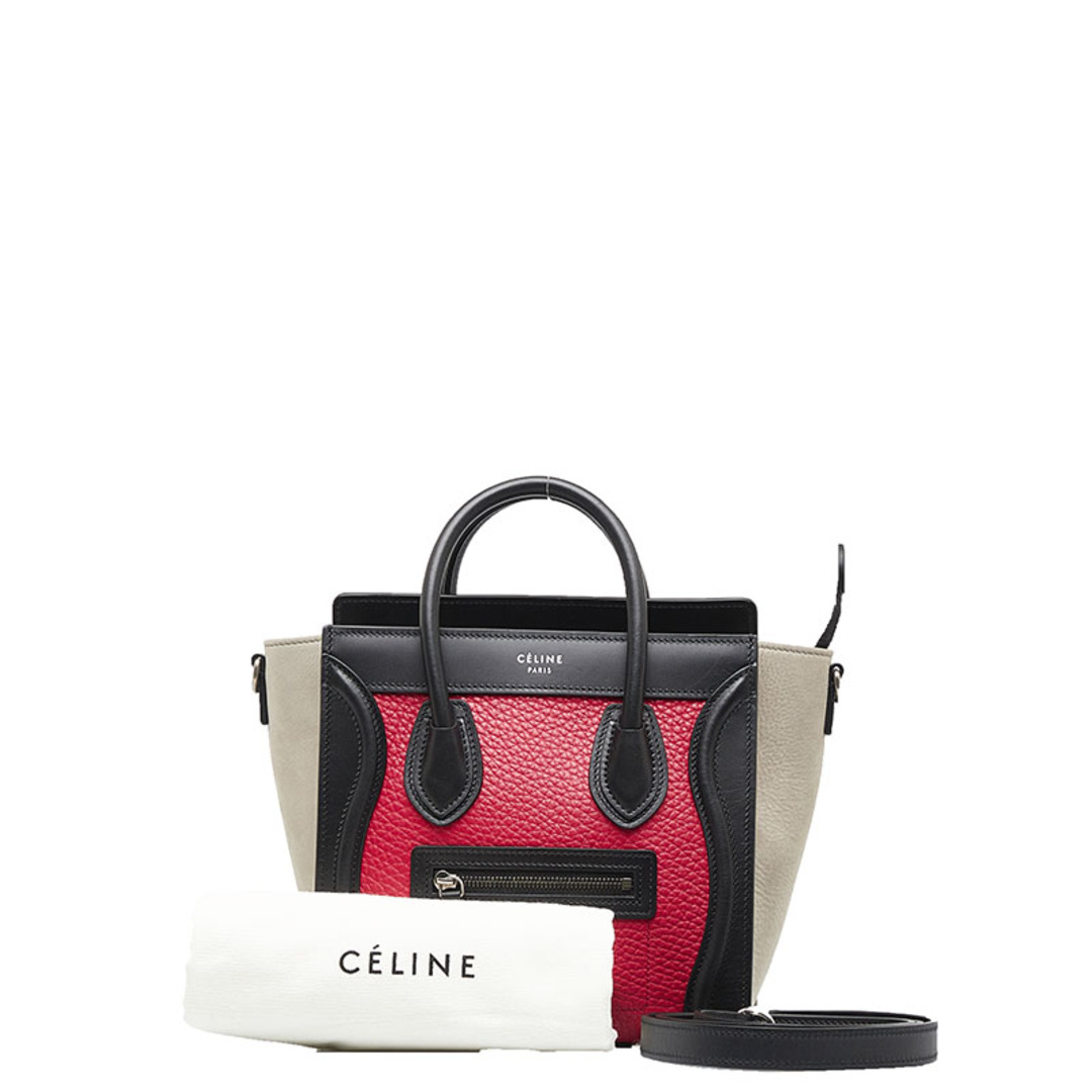 CELINE セリーヌ　ハンドバッグ　ショルダーバッグラゲージナノ