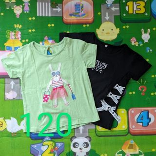 トリドリー(TORIDORY)の☆専用☆11.女の子 Tシャツ黒のみ 120(Tシャツ/カットソー)