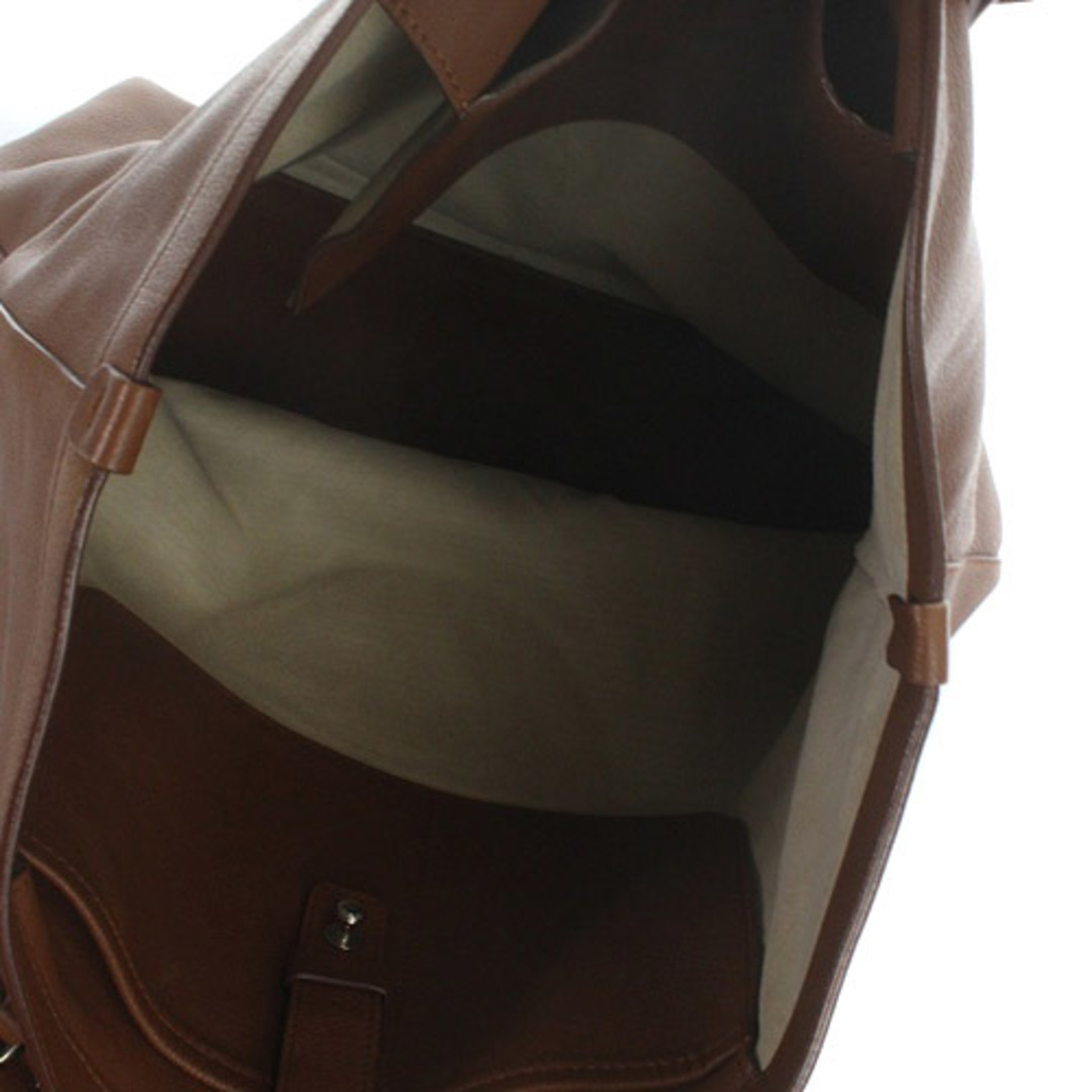Dunhill(ダンヒル)のダンヒル チルターン レザー トートバッグ 茶色 メンズのバッグ(トートバッグ)の商品写真
