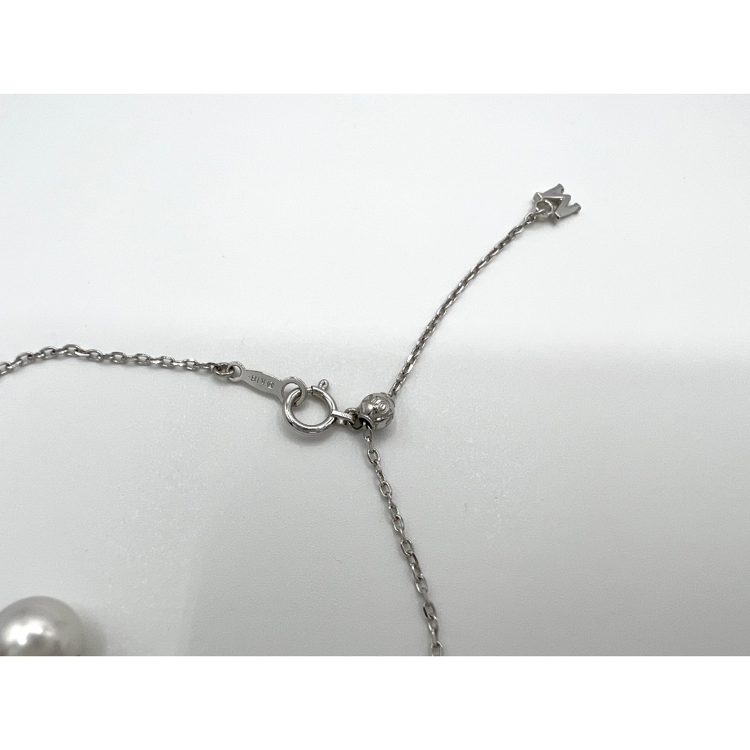 MIKIMOTO ミキモト K18/750 パール付き ブレスレット 17cm