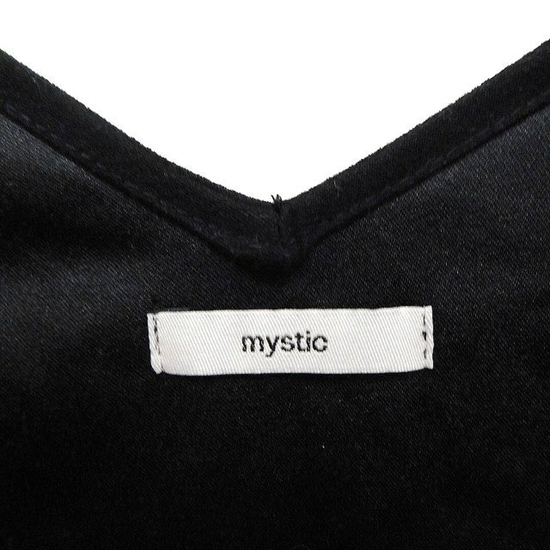 mystic(ミスティック)のミスティック mystic ジャンパースカート ワンピース ノースリーブ ひざ丈 レディースのワンピース(ひざ丈ワンピース)の商品写真