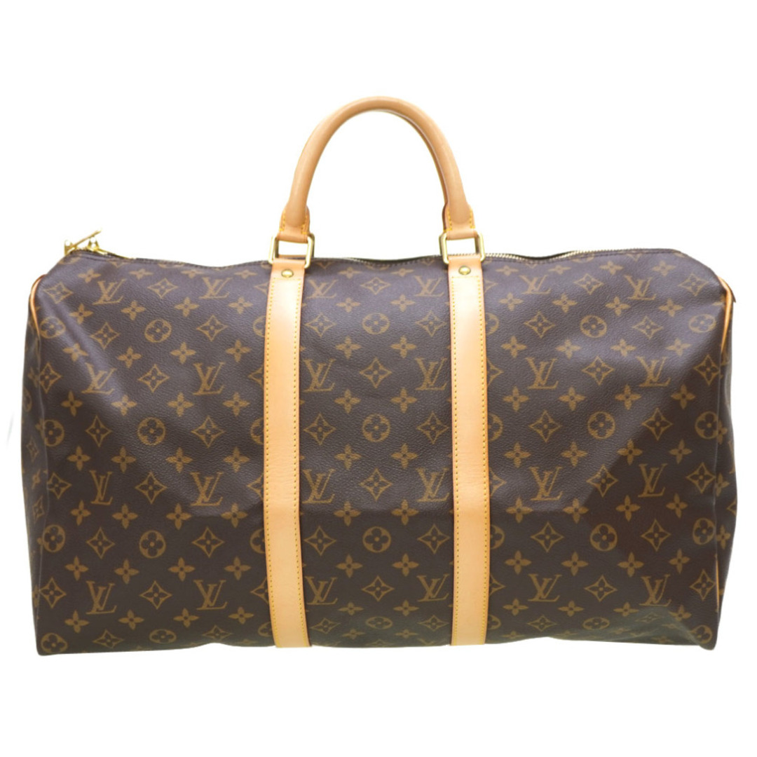 美品 ルイヴィトン モノグラム キーポル50 M41426 ハンドバッグ LV 0091LOUIS VUITTONファスナーなし