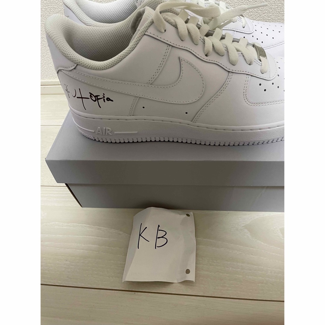 NIKE travis Utopia AIR force1 25.5cm