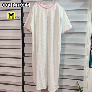 クレージュ(Courreges)の【希少♡】courreges Paris パイル地　ワンピース　ルームウェア(ルームウェア)