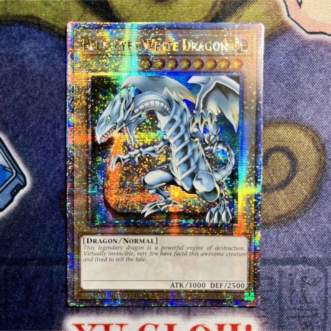 遊戯王 - 25th 青眼の白龍 ブルーアイズ ホワイトドラゴン 限定 観賞用