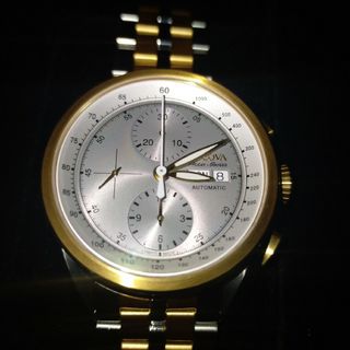 ブローバ BULOVA 96A120 スケルトン スモールセコンド 自動巻き メンズ 良品 _767281