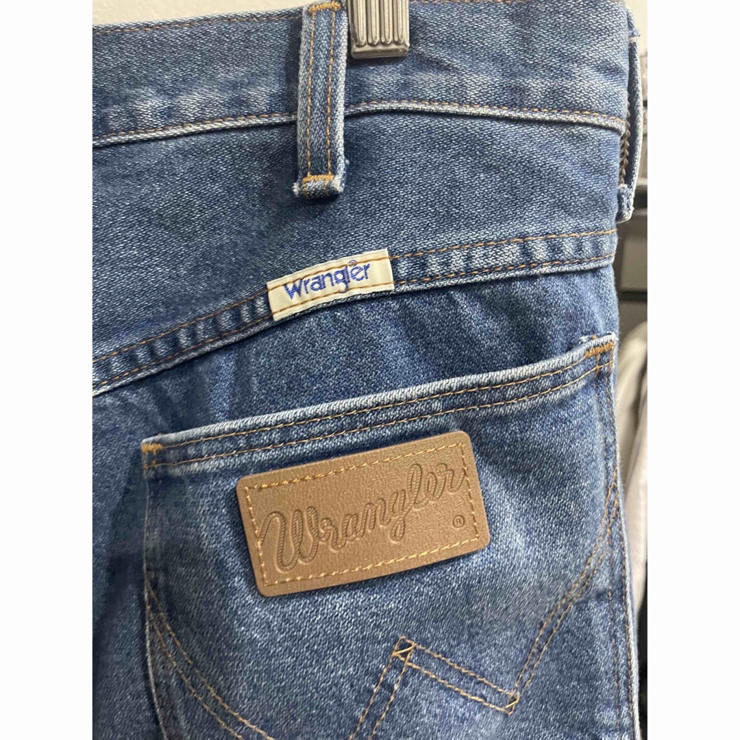 Wrangler(ラングラー)のmonkey time別注 FLW/EMB STRAIGHT PANTS メンズのパンツ(デニム/ジーンズ)の商品写真