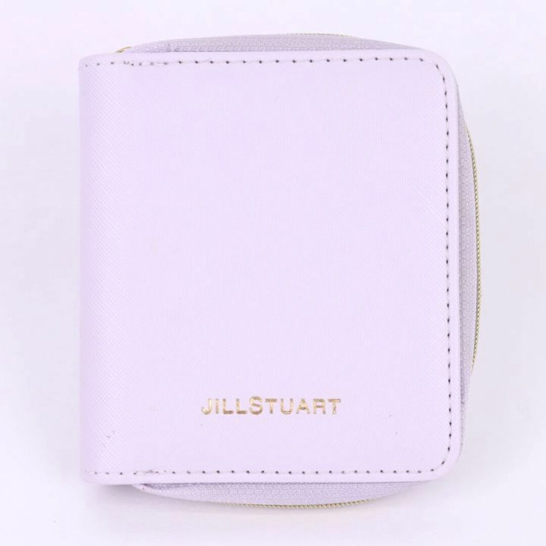 JILLSTUART(ジルスチュアート)のジルスチュアート レザー調 マルチケース 未使用 訳あり ノベルティ ブランド カードケース レディース パープル JILLSTUART レディースのファッション小物(ポーチ)の商品写真