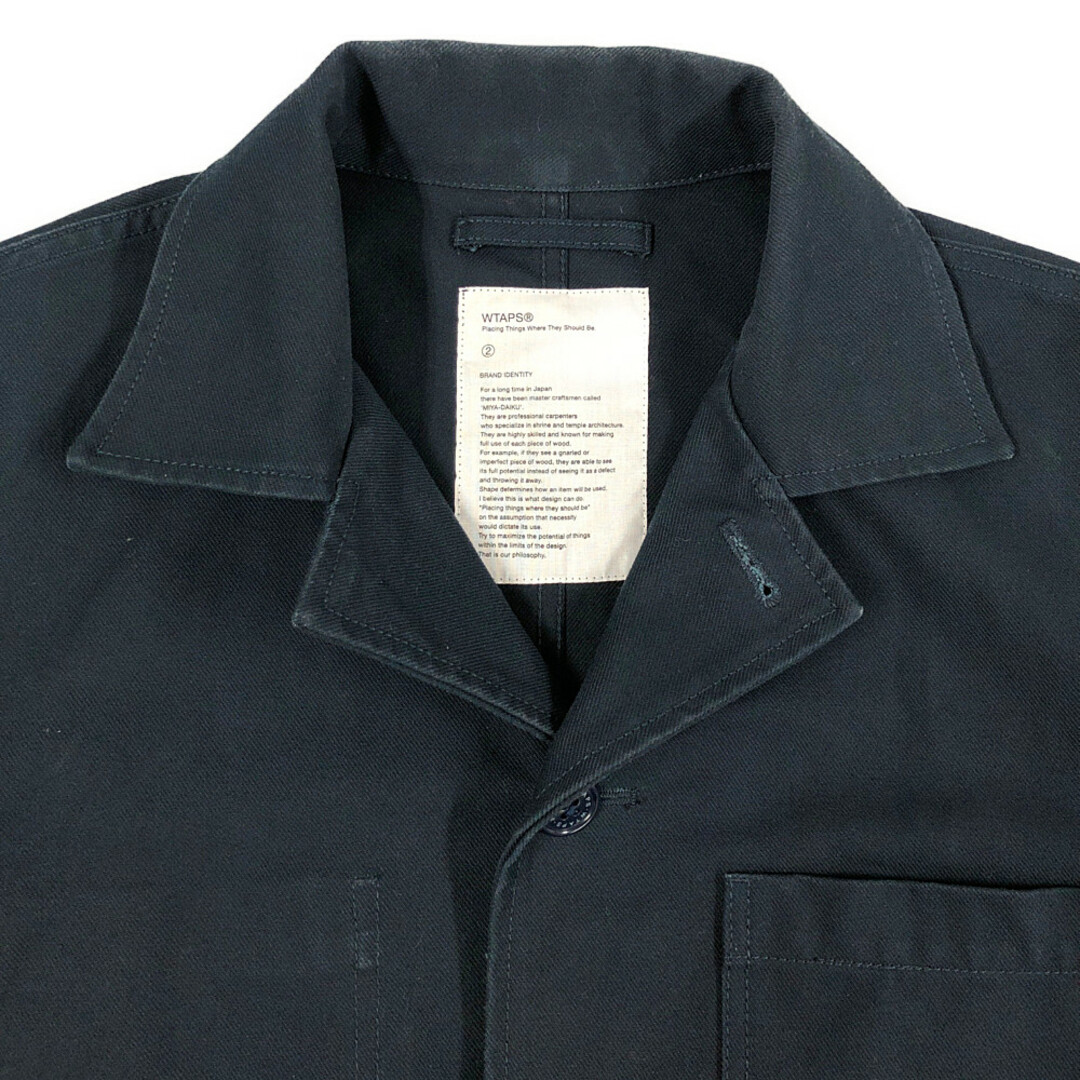 WTAPS ダブルタップス 14AW SHOP COAT / COAT COTTON SERGE ショップ