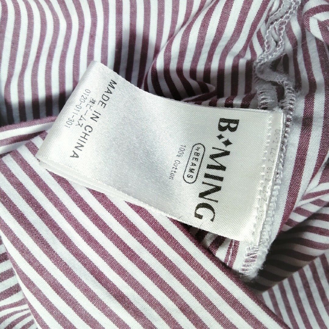 BEAMS(ビームス)のB:MING by BEAMS / ストライプ オーバー シャツ レディースのトップス(シャツ/ブラウス(長袖/七分))の商品写真