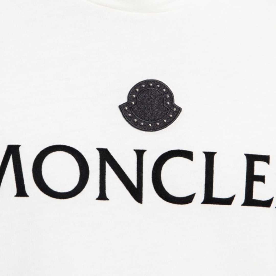 ★最新作★ 高級ライン MONCLER Tシャツ Ｓ　モンクレール ホワイト