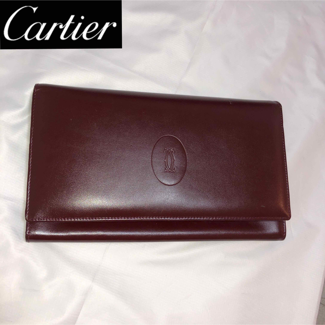 【高級品】Cartier カルティエ　クラッチバッグ　マストライン