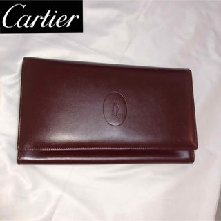 カルティエ(Cartier)の【高級品】Cartier カルティエ　クラッチバッグ　マストライン(セカンドバッグ/クラッチバッグ)