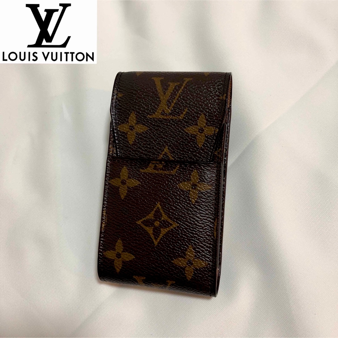 LOUIS VUITTON(ルイヴィトン)の【極美品】ルイヴィトン　シガレットケース　モノグラム メンズのファッション小物(タバコグッズ)の商品写真