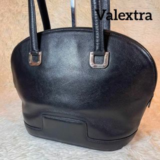 超希少✨ヴァレクストラ トートバッグ レザー ブラック ヴィンテージ 通勤