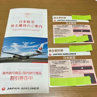 ジャル(ニホンコウクウ)(JAL(日本航空))の即日発送！日本航空　JAL 株主優待　2枚　割引券付き冊子2024/11/30迄(その他)