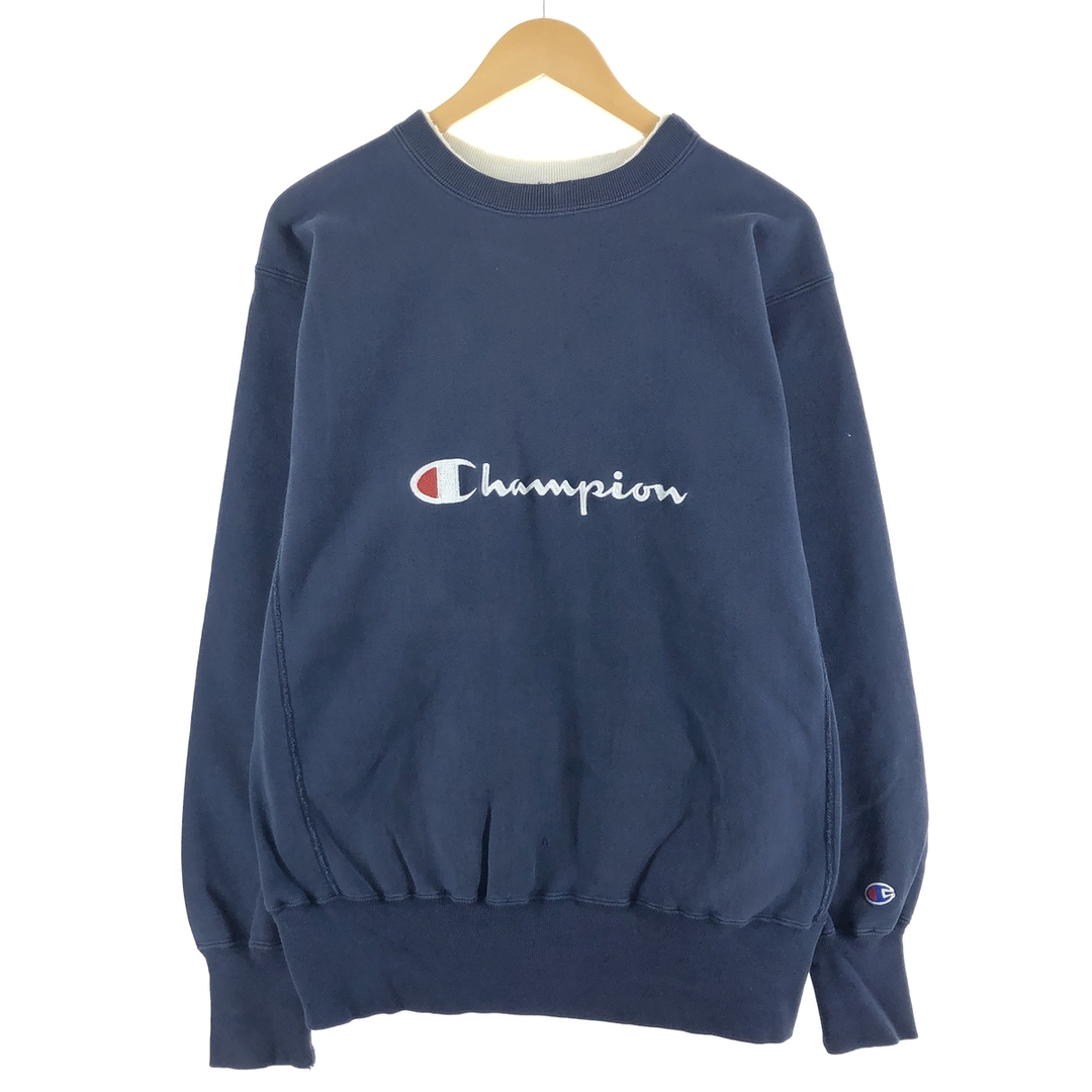 古着 90年代 チャンピオン Champion リバースウィーブ 刺繍タグ ロゴスウェット トレーナー USA製 メンズL ヴィンテージ  /eaa367899 | フリマアプリ ラクマ