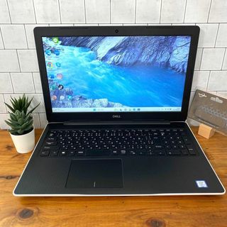 DELL - 【高性能】2018年製DELLプラチナホワイト☘新品SSD256GB/12GB