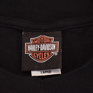 Harley Davidson - 古着 ハーレーダビッドソン Harley-Davidson 両面 ...