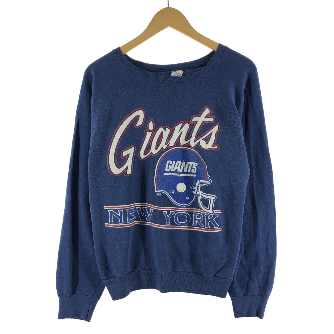 80年代 チャンピオン Champion トリコタグ NFL NEW YORK GIANTS ニューヨークジャイアンツ プリントスウェットシャツ トレーナー USA製 メンズM ヴィンテージ /eaa368039