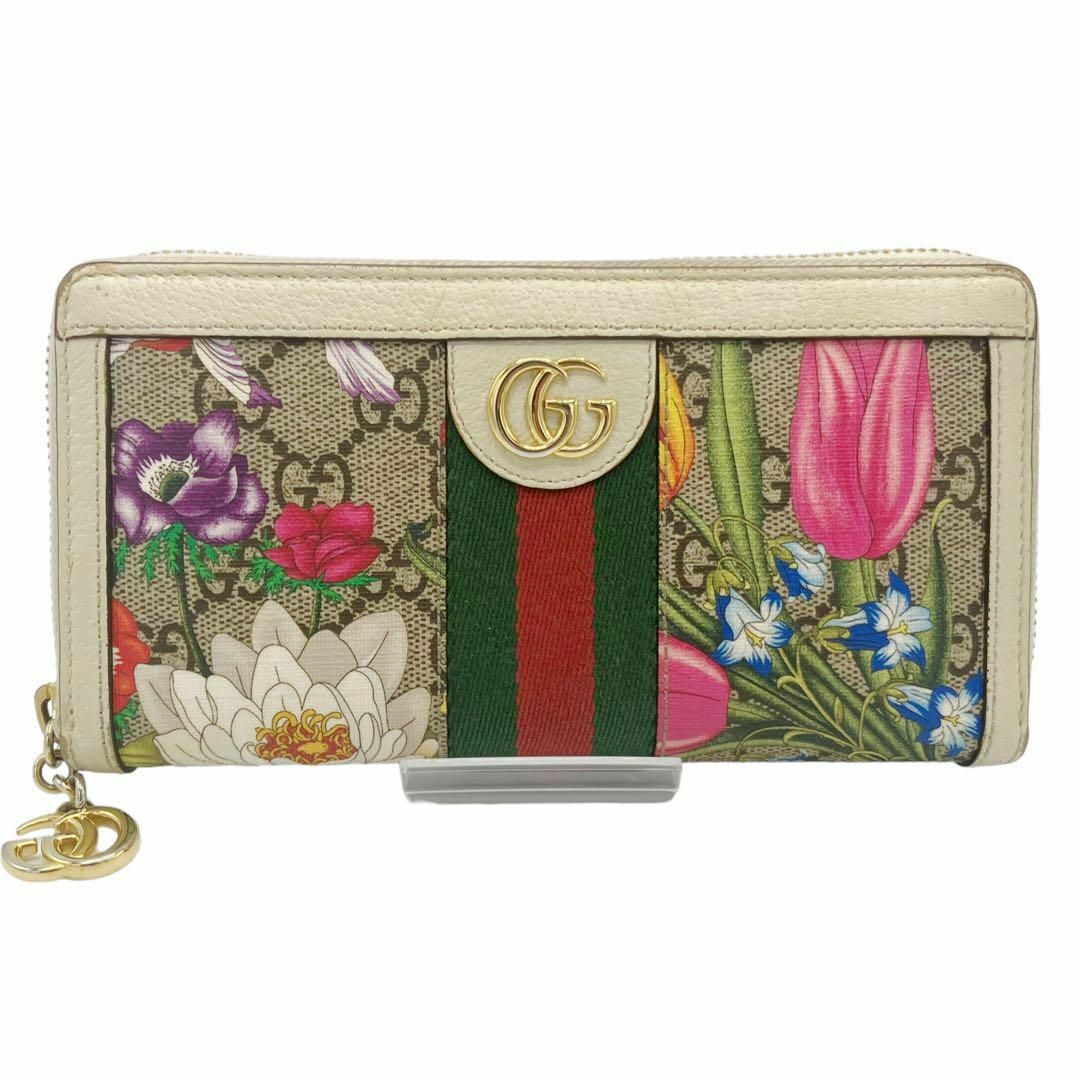 超良品‼️ グッチ GUCCI 財布 長財布 シェリーライン ラウンド