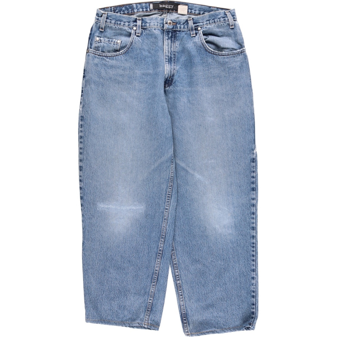 90年代 リーバイス Levi's SILVER TAB シルバータブ BAGGY バギー ジーンズ デニムパンツ USA製 メンズw37 ヴィンテージ /eaa368400