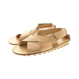 ジルサンダー(Jil Sander)のJIL SANDER ジルサンダー サンダル EU40(25cm位) ベージュ系 【古着】【中古】(サンダル)