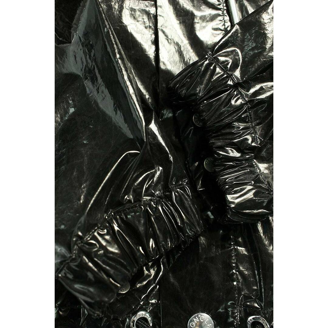 モンクレールジーニアス ×パームエンジェルス Palm Angels  SID GIUBBOTTO バックロゴプリントレインコート メンズ 2 4