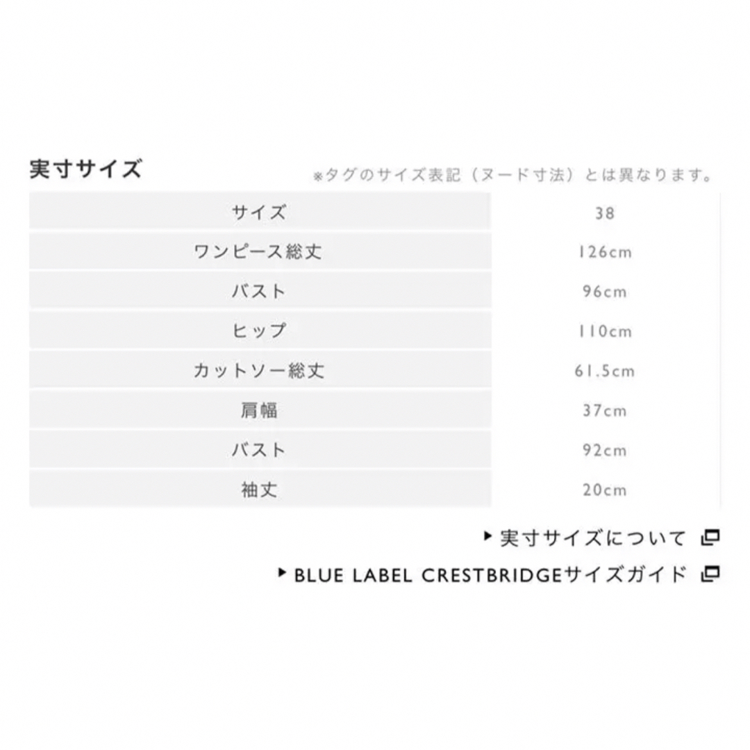 BLUE LABEL CRESTBRIDGE(ブルーレーベルクレストブリッジ)のブルーレーベルクレストブリッジ ワンピース レディースのワンピース(ロングワンピース/マキシワンピース)の商品写真