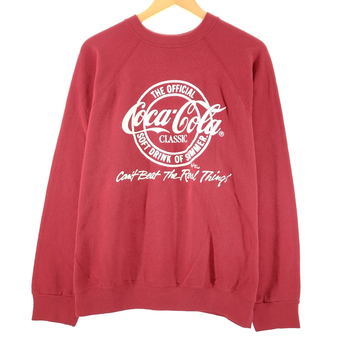 80年代 Tultexs COCA-COLA コカコーラ プリントスウェットシャツ ...