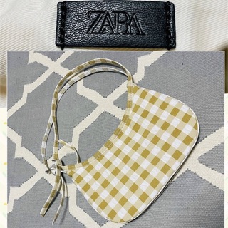 ザラ(ZARA)の美品　状態考慮　ZARA バッグ　ショルダーバッグ　ギンガムチェック(ショルダーバッグ)
